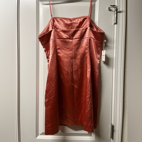 Forever 21 Contemporary Pink Satin Dress - Picture 3 of 5